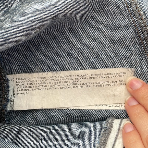 Mango denim buttoned skirt - Picture 6 of 9